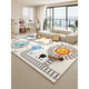 Série de tapis de tapis de la série Xiaomi Mijia 2025 NOUVEAU MATE DE PLANCHE CHIDE WASTABLE MAT ANTI-Fall Crawling Mig Home Card Happy Home-15939 100 * 200cm (anti-glissement)