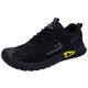 
Men's shoes 2025 summer new hiking shoes breathable mesh shoes soft sole wear-resistant labor protection sports shoes running shoes white orange blue-1289 41