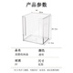 Yushangzhenpin Facial Mask Storage Box Desktop Makeup and Skin Care Products Dressing and Washing Table Shelf Box Wall Hanging Lipstick Jewelry Perfume Transparent Large Capacity 18*14.5*20.5cm Facial Mask Storage Box 1
