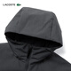 LACOSTE French Crocodile Men's 25 Autumn New Simple Thick Hooded Cotton Jacket | BH2552 050/Dark Gray M /L 52
