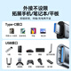 山泽Type-C转换USB3.2Gen2转接头OTG数据线 适用苹果15/16/17安卓华为手机U盘ipad耳机键鼠车载充电
