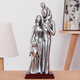 
OENY bedroom ornaments high-end sense master bedroom placing family of four for the 15th anniversary wedding anniversary gift decoration supplies 15934 silver + lettering provided + three pregnant family