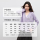 Shandubila Wool Stretch Sweater Women's Winter Elegant V-Neck Warm Thick Knitwear Contrast Color Loose Slim Cardigan Top