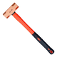 Oein copper hammer pure copper octagonal hammer copper hammer non-sparking non-magnetic all-copper hammer explosion-proof all-copper red copper hammer copper octagonal hammer 1.5 pounds/0.68kg