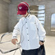 Children's clothing boys' spring white shirts 2025 new medium and large children's spring and autumn boys' spring long-sleeved shirts trendy white 130