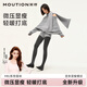 Moxun Angelababy's same style, women's high-waisted, versatile, slimming and warm, gray gray leggings, single pair - smoke gray, foot-stepping style, one size fits all, super thick velvet (suitable for -15-0)