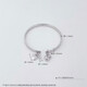 Beijing Gold Trading Center Co., Ltd. Platinum Health Blessing Bag Gourd Crushed Ice Bracelet About 32g