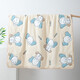 Pure cotton type A gauze quilt bath towel newborn baby bath blanket pure cotton six layers plus silk cotton quilt package sheet 0889-Animal Paradise 115*120cm 1 pack
