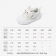 Snafy Baby Toddler Shoes 2025 Spring and Autumn New Children's Shoes Little Girls Non-Slip Girls' Single Shoes Angora White 21