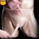 Victoria style men's underwear sexy stockings thong sexy belt jj set shorts transparent briefs couple black