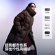 Bosideng 25-year-old puff down jacket for women winter 90 velvet thickened removable hood loose extra long lazy style jacket
