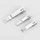 Checkered nail clipper manicure tool single nail clipper high carbon steel flat bevel nail clipper household small bevel clipper 1 piece nail clipper