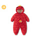 Balabala children's clothing children's down jumpsuit baby 2025 new autumn and winter cute style New Year's greetings clothing festive