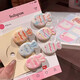 Filles crème couleur bonbon couleur mignon snapper poisson hair clip sweet ins bangs cartoon clip japonais