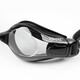 YINGFA swimming goggles HD anti-fog waterproof comfortable training flat large frame eye protection men and women swimming goggles black classic middle frame-pure black