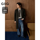 GXG Men's Wear Shopping Mall Long Coat 2025 Winter New Arrival G25X264016 Brown M