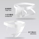 Hollow double trench underwear men's low waist solid color U convex elastic tight sexy shorts breathable thong boys shorts 2 pairs of color mixed 2 pairs XL