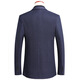 Gy Yageol Herbst und Winter Dicker Wollanzug Herren trendy schlanker Wolle kleiner Anzug Herrenwolljacke Top Blue 4xl 195