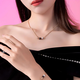 Armani (ARMANI) small waist transfer bead necklace exquisite light luxury temperament white rose birthday gift jewelry for girlfriend clavicle chain EGS2931221/EGS2424221 white beads small waist