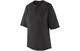 Patagonia short-sleeved T-shirt men's Cap Cool C1 series Trail Bike Henley solid color black BLK M