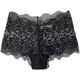 Victoria sexy thong pure lust style hollow new lace panties women's pure cotton crotch seamless briefs black M80105Jin Jin equals 0.5 kg