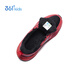 361 Children's Cotton Shoes 2025 Winter Men's and Women's Small, Medium and Large Children's Leather and Velvet Warm and Flexible Sports Running Shoes Red 35