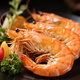 Yunchu Life Prawns Fresh Extra Large Sea-caught White Prawns Fresh Frozen Fresh Salted Frozen Prawns 3040 Net Weight 2.55Jin Jin is equal to 0.5kg