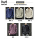 MiiOW Pure Cotton Bottoming Shirt Autumn Men's Top T Spring Autumn Style American Retro Teen Henley Collar Casual Long Sleeve T-Shirt Active Black XL