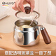 HUYO 316 stainless steel seasoning jar kitchen special seasoning salt jar food grade chili oil special jar with spoon seasoning box 316 steel chili oil jar 600ml induction cooker available