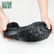 3531 zapatos jiefang zapatos de goma negros al aire libre para hombres Sitio de trabajo de construcción RESISTANT DE PROTECCIÓN RESISTENTE ZAPATOS DE ENTRENAMIENTO BAJO TOP 3520 BAJO TIME NEGRO Tamaño 40 40