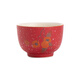 Su's Ceramics National Trend Forbidden City Red Persimmon Ruyi Large Capacity Master Cup Tea Cup Tea Cup