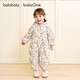 Balabala baby down jacket jumpsuit baby boys and girls 2025 new winter clothing warm, cute, artistic, fashionable and novel