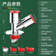 Haili washing machine floor drain joint anti-odor three-way two-in-one wash basin drain pipe check valve artifact DF246