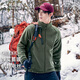 Pathfinder fleece jacket for men in autumn and winter, polar fleece jacket, thickened stand-up collar, outdoor sports hiking warm clothing
