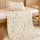 Tangyi double-layer gauze mattress baby small mattress spliced bed soft cushion children's cushion quilt kindergarten sleeping mat toy house 7A_Four Seasons Gaiji speed delivery single mattress 60x135cm