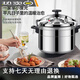 Supor 2025 nueva olla de alta presión engrosado en espesor de gran capacidad extra grande cocción de inducción de gas de 844 cm Cooker de inducción a prueba de explosión Estilo general 50 litros 50-