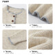 MMOPTOP retro atmosphere knitted sweater autumn and winter men's sheep wool design Henry collar sweater MMY19 oatmeal gray L