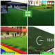 Liangxiang Simulated Lawn Carpet Plastic Artificial Green Fake Turf Kindergarten Balcony Outdoor Padding Courtyard Engineering Fence 2.5mx1m Spring Grass 2cm Encrypted Style