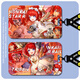 XMSJ 2D game Cangti Tibao peripheral card set meal card protection case campus card Yangcheng bus access control card label Tibao-s15868 card set + white rope