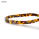 AJIDOU women's exquisite tortoise shell thin headband black 1 piece