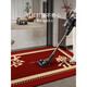 Yueche moves to a new home floor mat entrance door floor mat 2025 new high-end dirt-resistant and no-wash red entrance door floor mat Hongyun Hengtong-15866 80cm*120cm [Small size in the home]