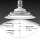 NVC led high-power light bulb industrial and mining lamp energy-saving E27 screw bulb household single lamp high wattage 150W positive white light