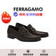 Ferragamo autumn and winter new Gancini handmade business casual men's leather shoes 642847 3E