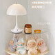 Labubu doll storage display stand blind box doll transparent acrylic bubble mart labubu display box cream yellow 2 pack labubu display box