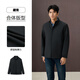 Heilan House (HLA) Jacket Men's Stand Collar Commuting Collar Executive Jacket Men's 25 New Autumn Navy 91 M 170/88A Recommended 125~136 Jin Jin equals 0.5 kg