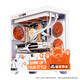 Colorful Orange Cat host Ryzen R5 9600X/RTX5060Ti RTX5070 graphics card desktop computer e-sports game ai design rendering assembly DIY complete machine with ten 9600X+DDR5+ without graphics card