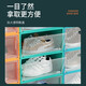 Wing Fantasy 20-pack shoe box shoe storage box transparent plastic thickened shoe rack drawer-type dormitory artifact space-saving transparent-10 pack horizontal version 46.5 size 33x24.5x17cm