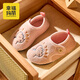 Cheerful Mario 2025 new children's cotton slippers bag with autumn and winter boys' indoor baby fur slippers toddlers warm girls' cotton shoes