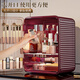 Naming cosmetics storage box desktop dustproof transparent high-end light luxury storage large capacity multi-layer skin care product storage rack extra large - dustproof 3 layers cinnabar red