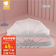 Betis Baby Mosquito Net Cover Bed Baby Mosquito Net Free of Installation Foldable Children's Bed Stroller Full Mosquito Cover Glacier Gray - Mesh Model Small Size - Recommended for 0-1.5 years old